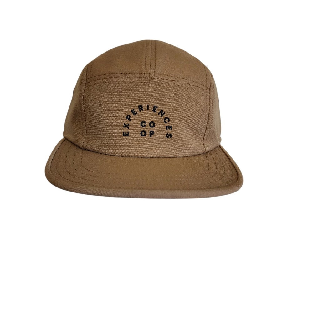 REI Co-op Experiences 5-Panel Hat Brown Birch Adjustable Camper Cap NetPlus OSFA